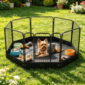 Dog House with Space-Saving for Outdoor